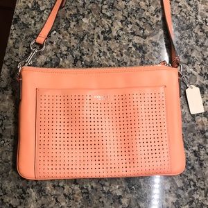 Coach cross body purse